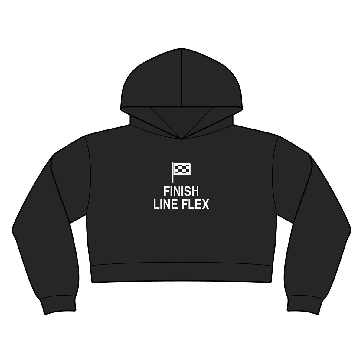 Finish Line Flex Women's Crop Hoodie