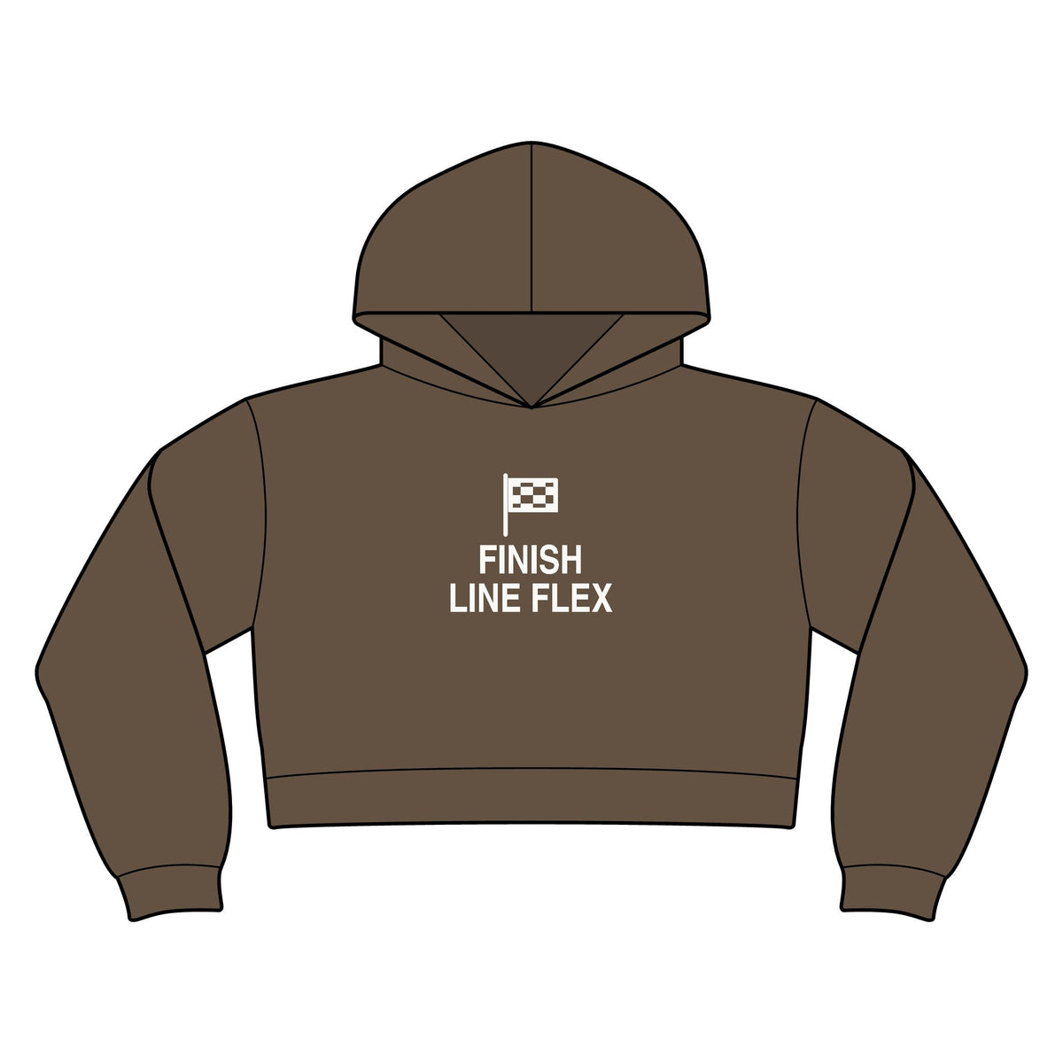 Finish Line Flex Women's Crop Hoodie