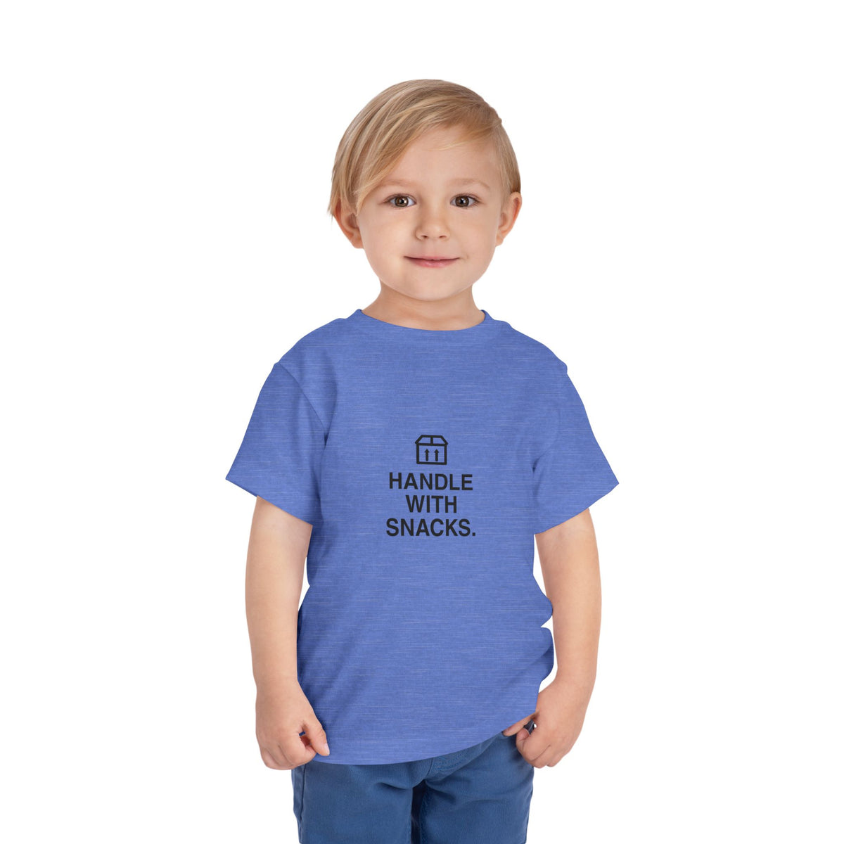 Handle With Snacks | Tiny Opinions Toddler Tee