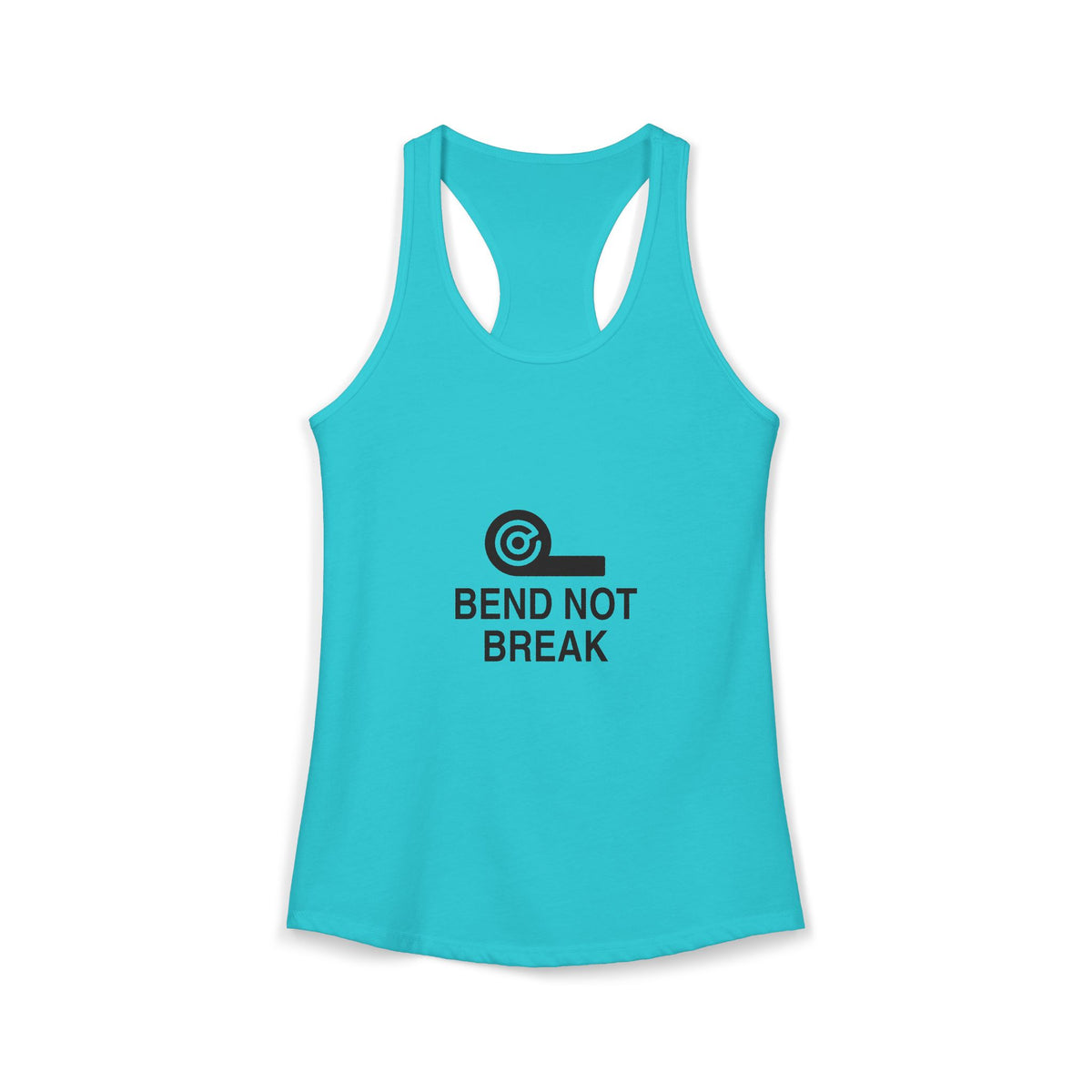 Bend Not Break Women's Racerback Tank