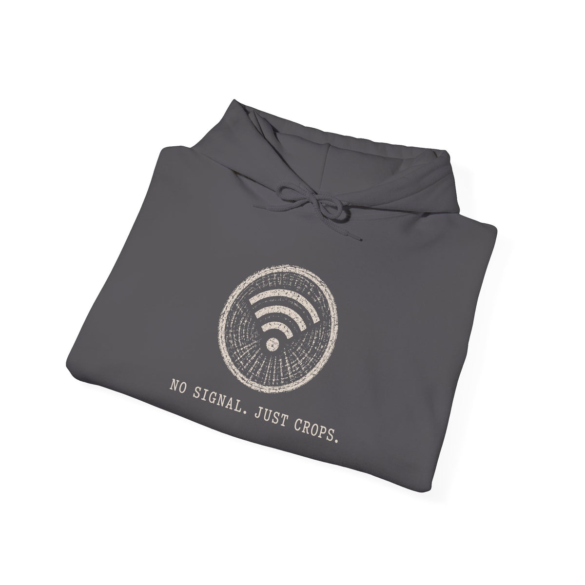 No Signal. Just Crops. Hoodie
