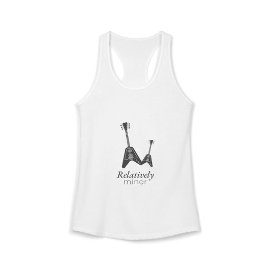 Relatively Minor | Axe-us Network Women's Racerback Tank