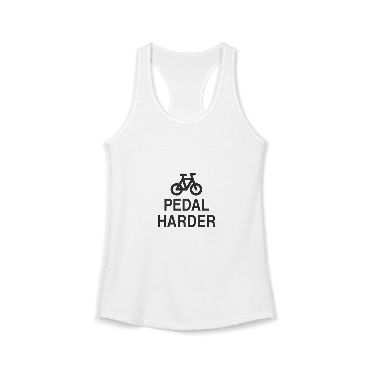 Pedal Harder Women's Racerback Tank