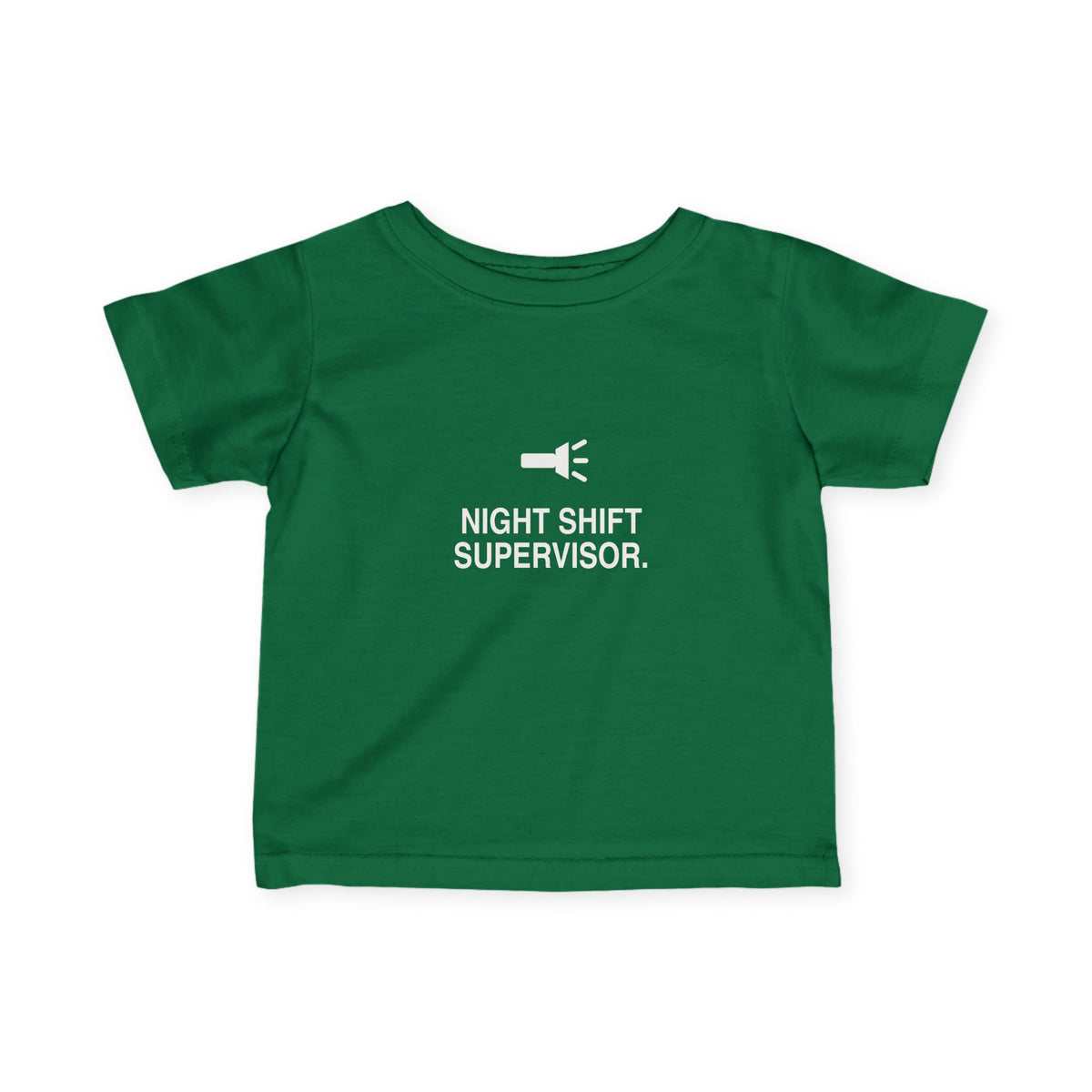 Night Shift Supervisor | Tiny Opinions Baby Tee