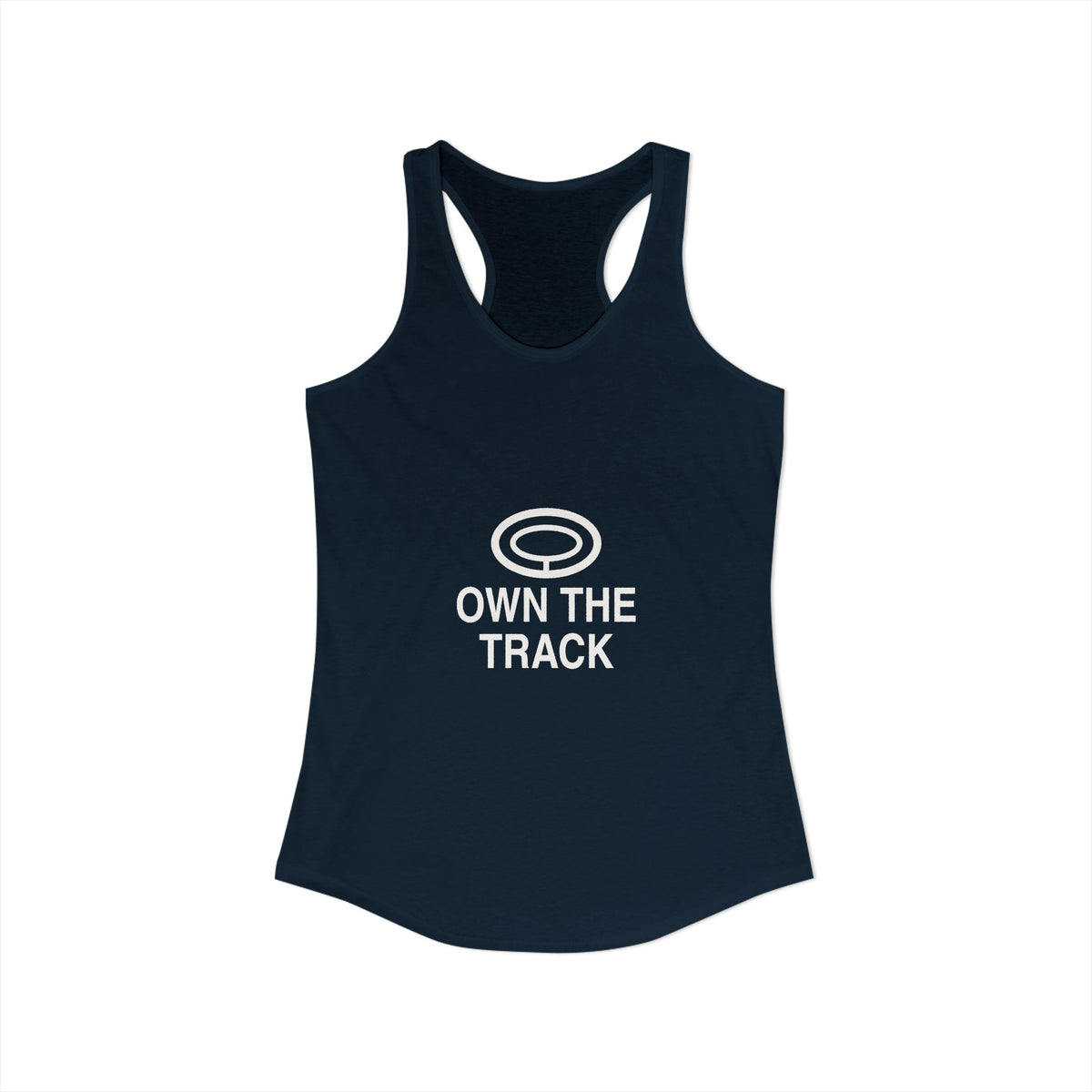 Own The Track Women's Racerback Tank