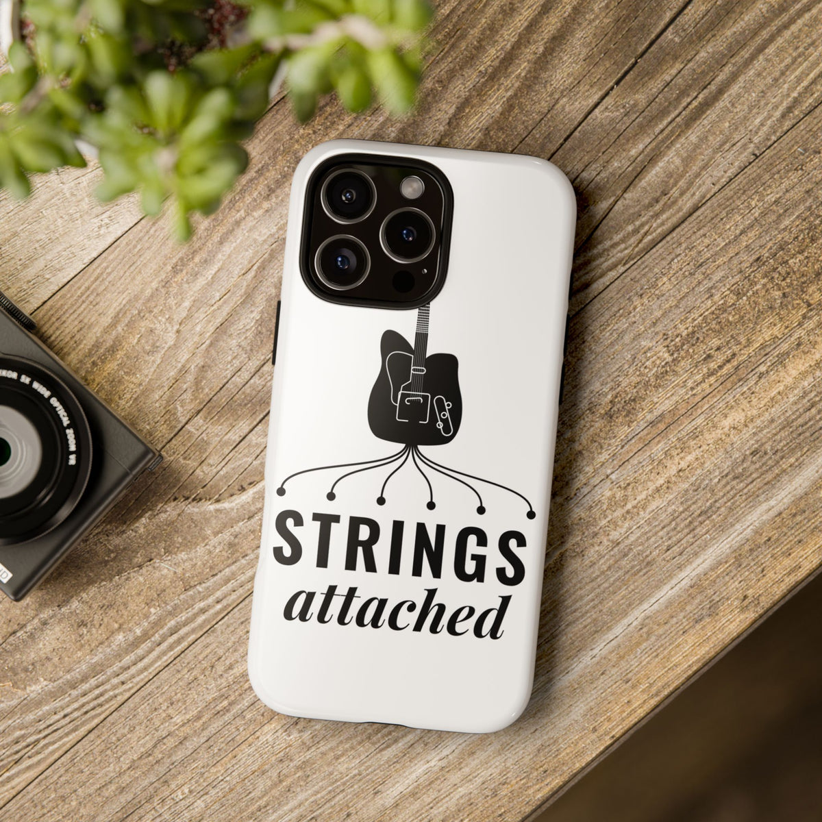 Strings Attached | Axe-us Network Tough Phone Case