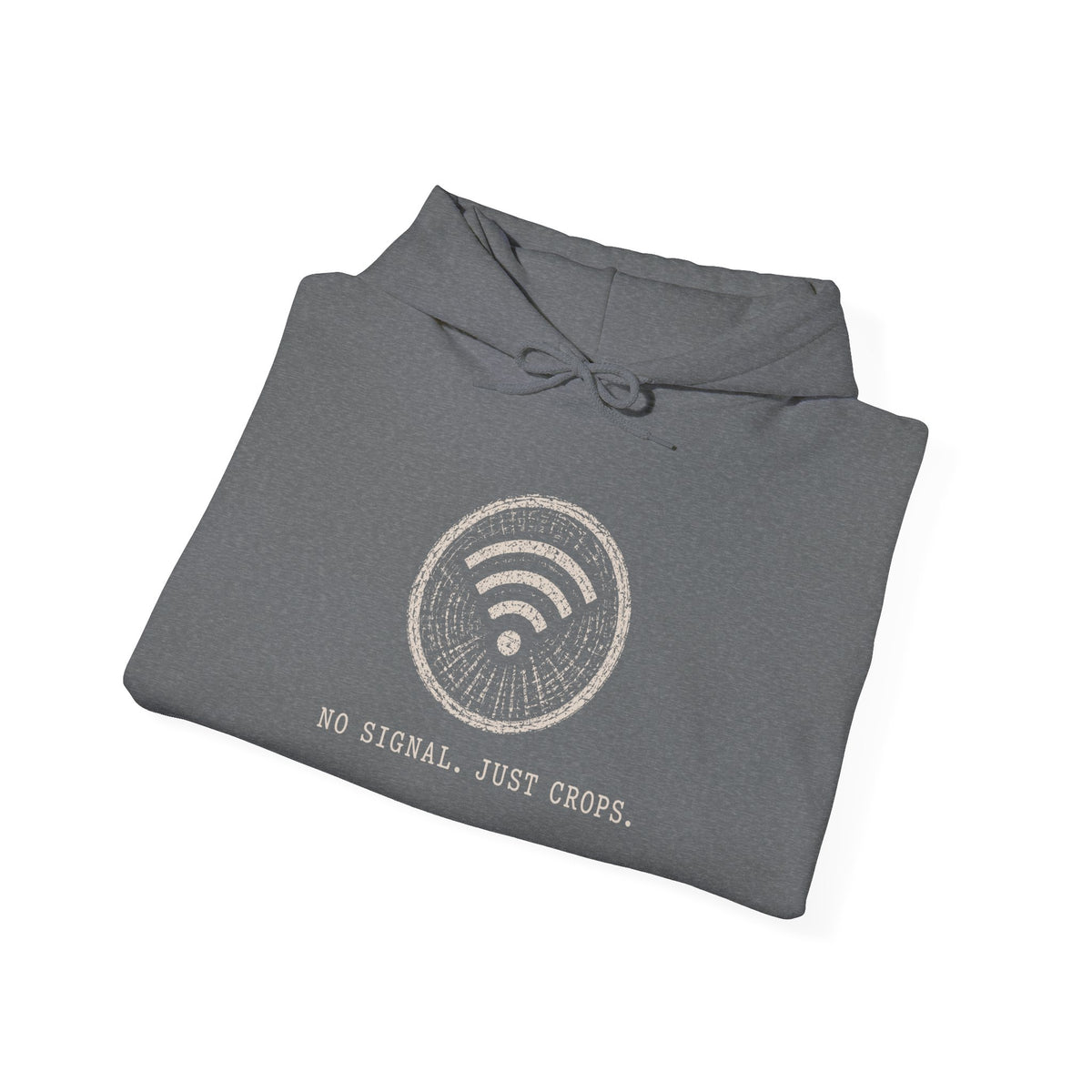 No Signal. Just Crops. Hoodie