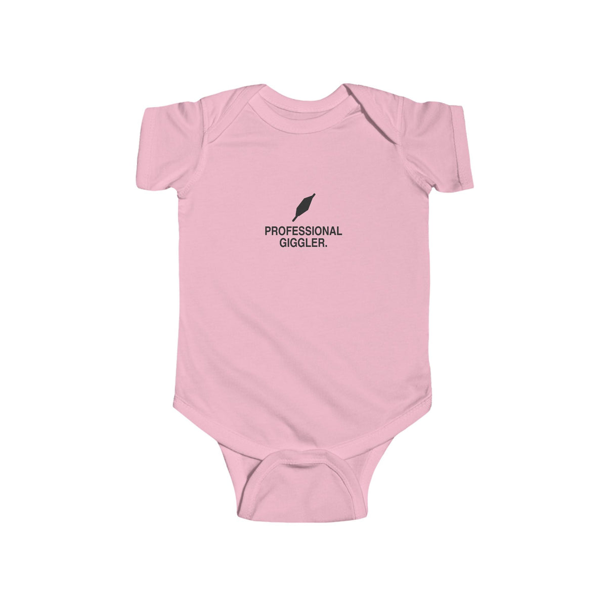 Professional Giggler | Tiny Opinions Baby Bodysuit