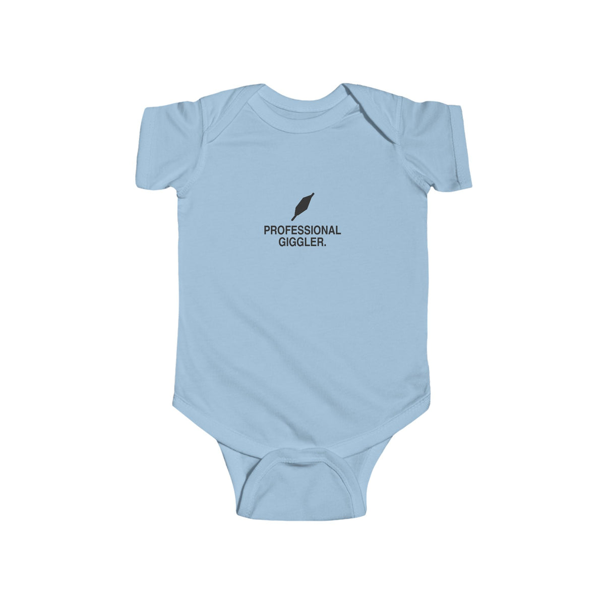 Professional Giggler | Tiny Opinions Baby Bodysuit