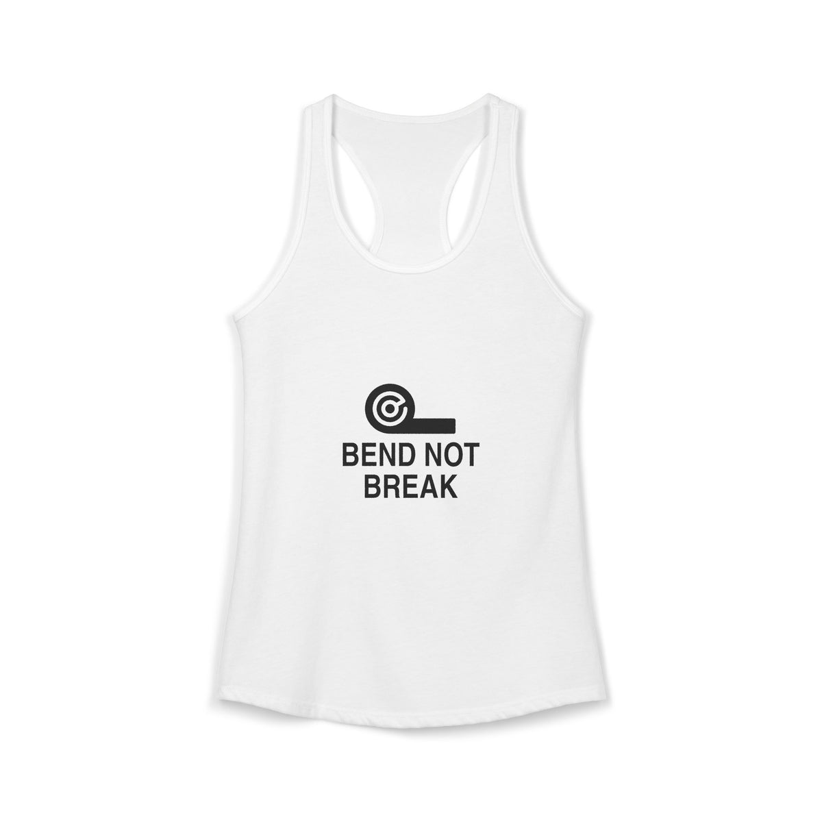 Bend Not Break Women's Racerback Tank
