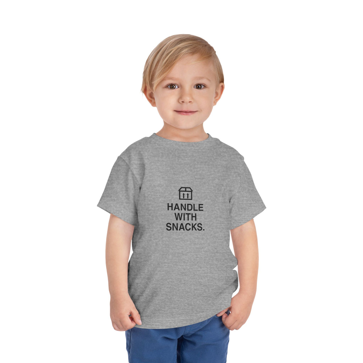 Handle With Snacks | Tiny Opinions Toddler Tee