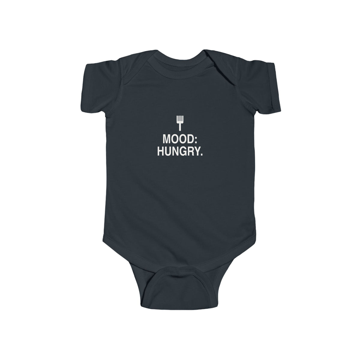 Mood: Hungry | Tiny Opinions Baby Bodysuit