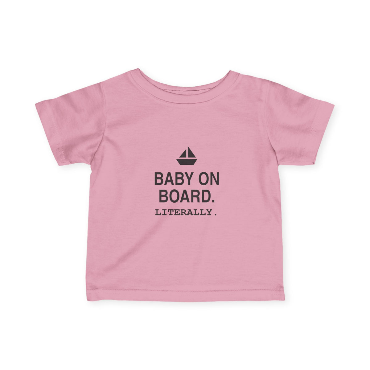 Baby On Board. Literally | Tiny Opinions Baby Tee