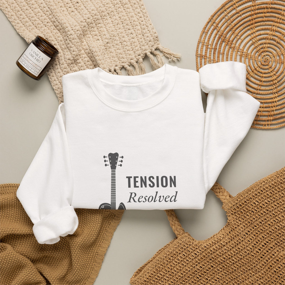 Tension Resolved | Axe-us Network Crewneck Sweatshirt