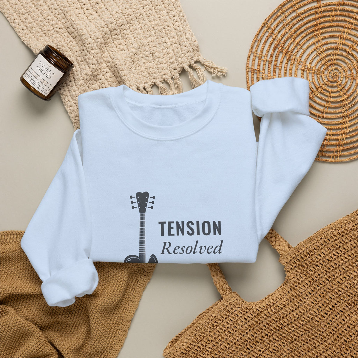 Tension Resolved | Axe-us Network Crewneck Sweatshirt