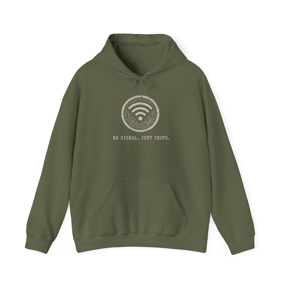 No Signal. Just Crops. Hoodie