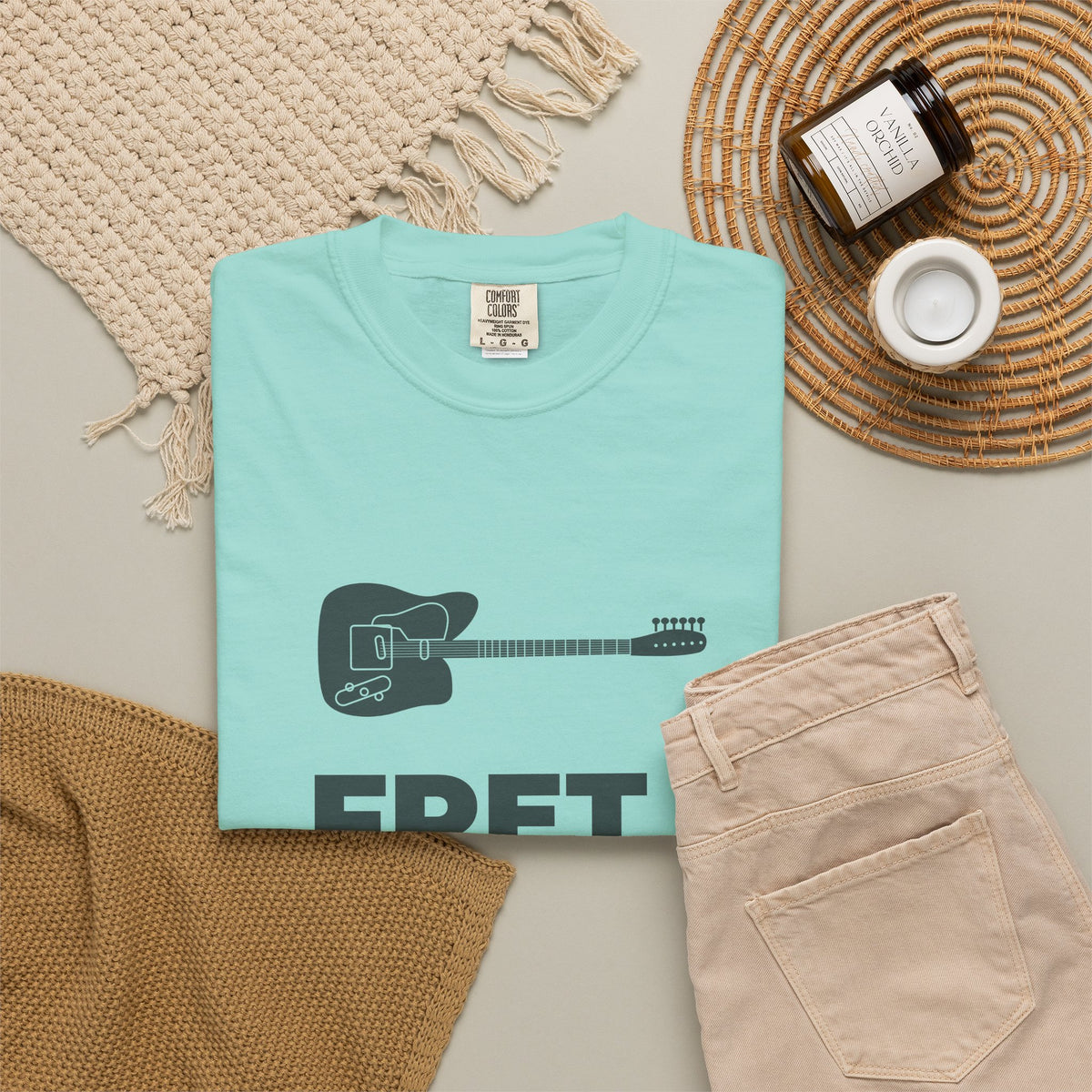 Fret Not | Axe-us Network Garment-Dyed Tee