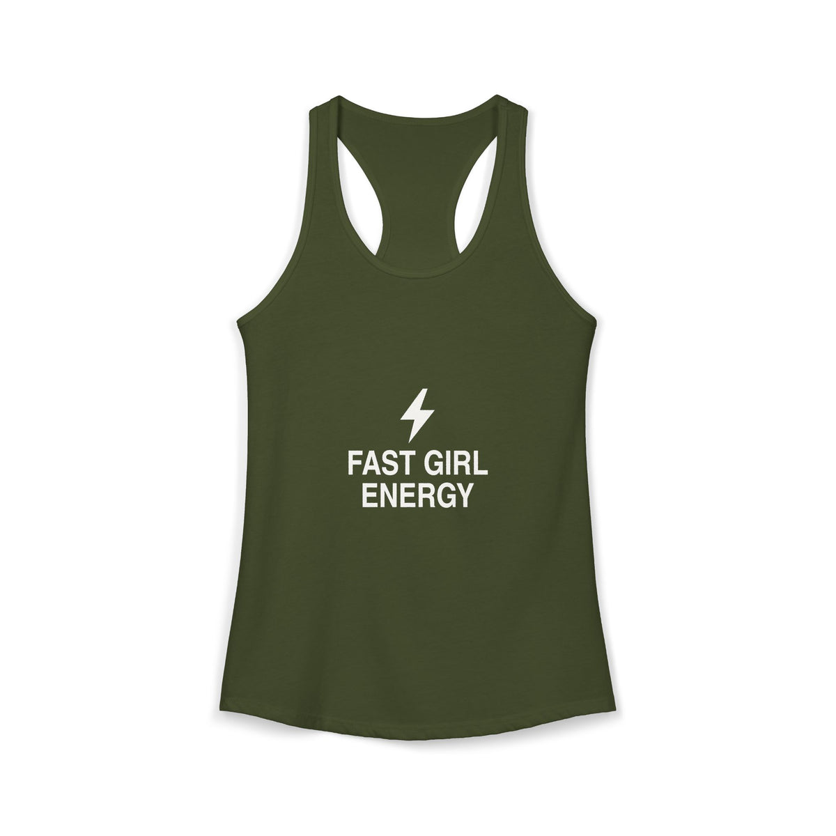 Fast Girl Energy Women's Racerback Tank