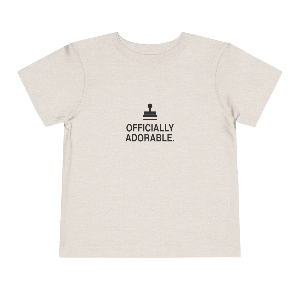 Officially Adorable | Tiny Opinions Toddler Tee