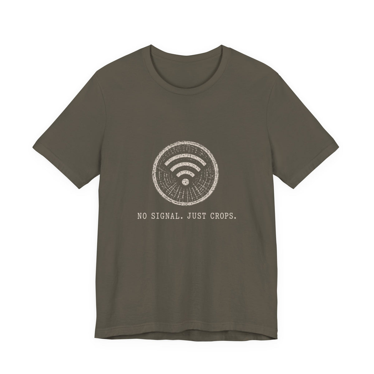 No Signal. Just Crops. Tee