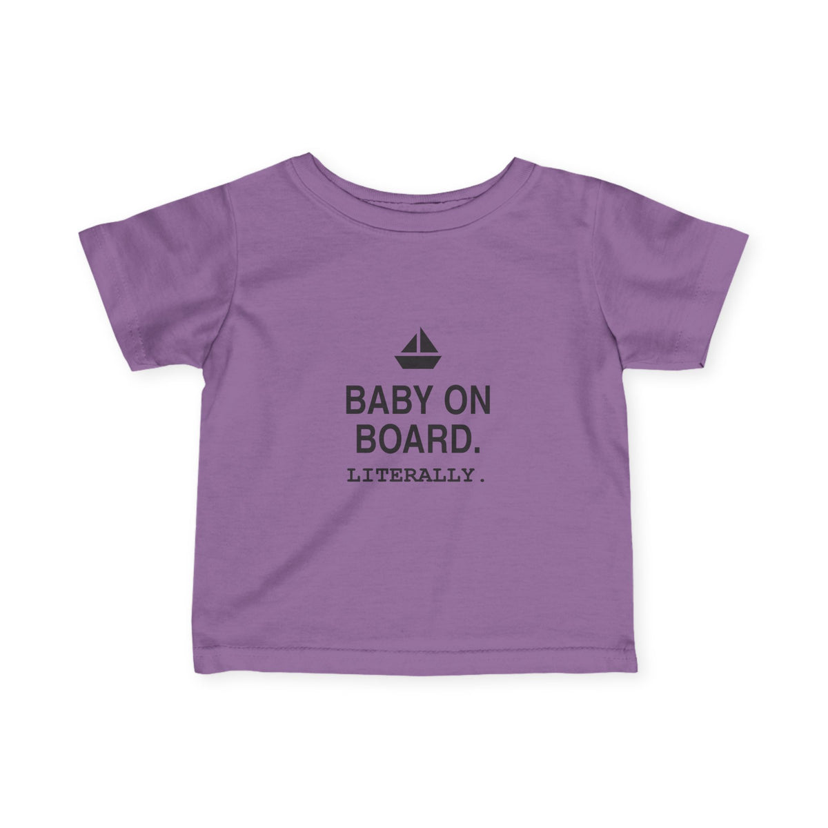 Baby On Board. Literally | Tiny Opinions Baby Tee