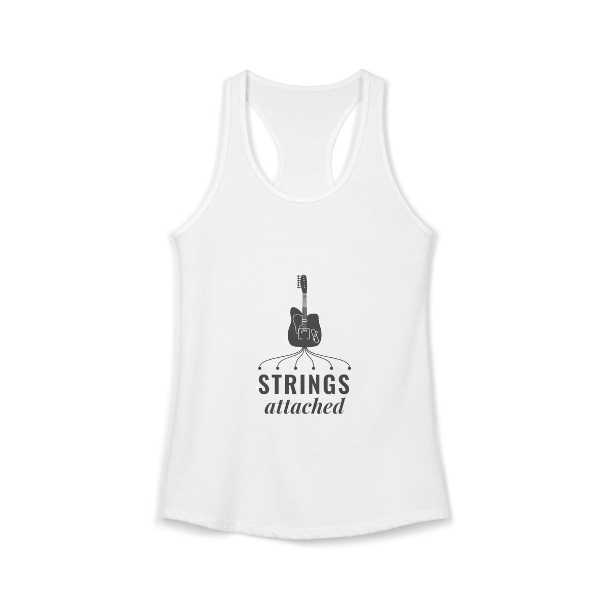 Strings Attached | Axe-us Network Women's Racerback Tank
