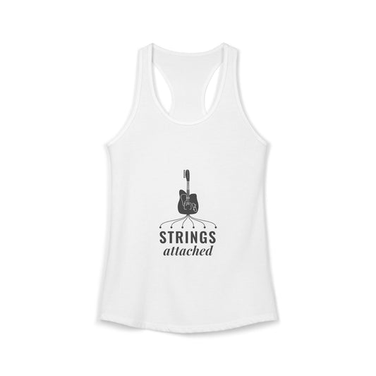 Strings Attached | Axe-us Network Women's Racerback Tank