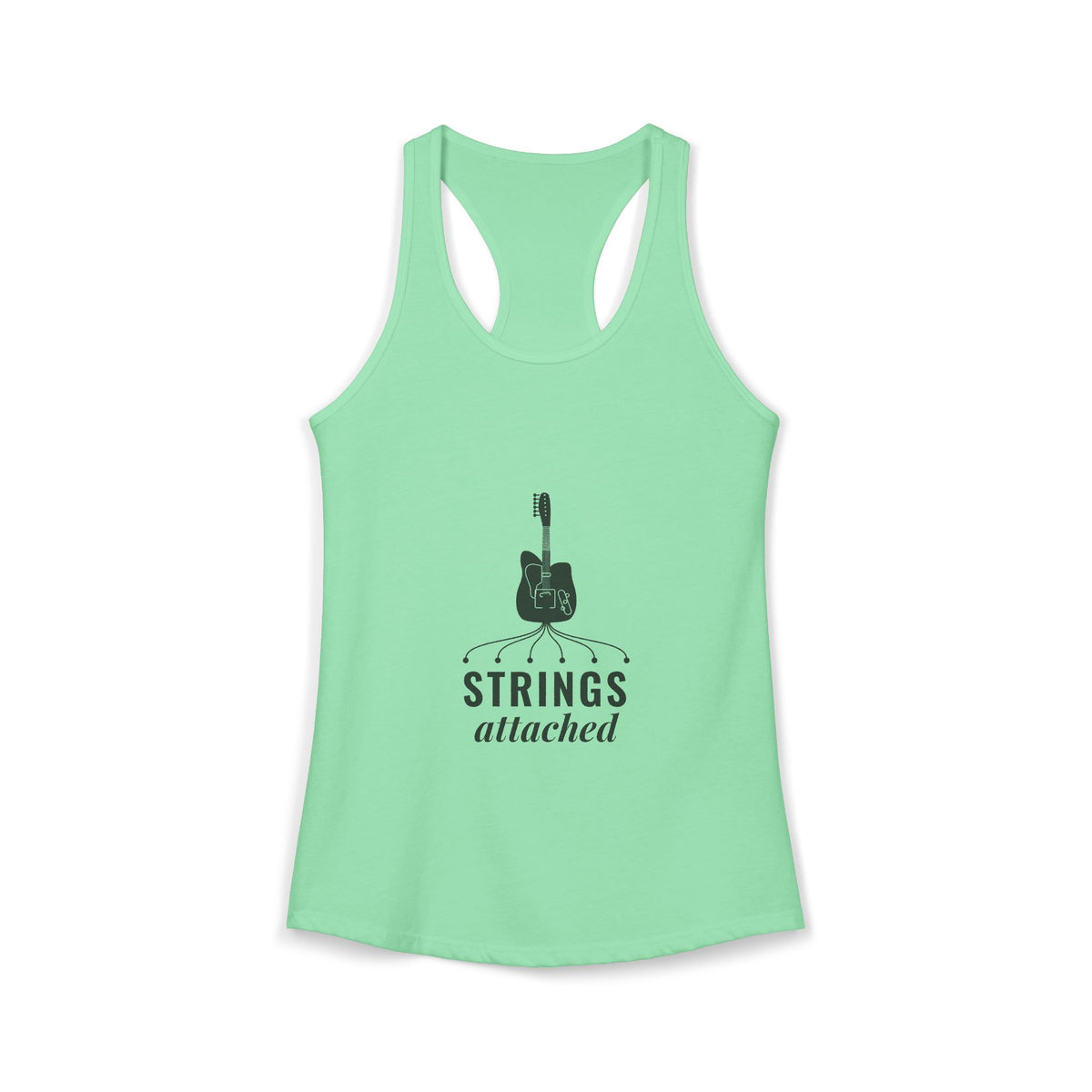 Strings Attached | Axe-us Network Women's Racerback Tank