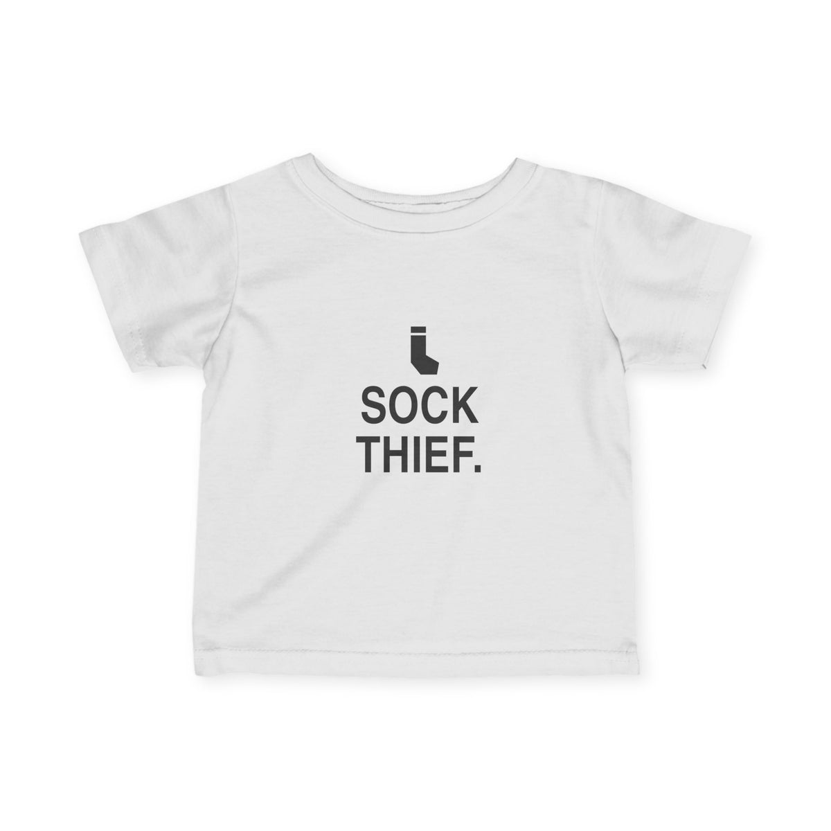 Sock Thief | Tiny Opinions Baby Tee