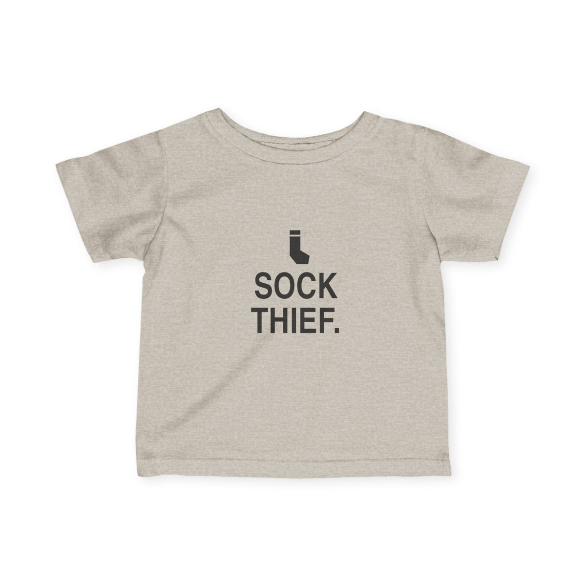 Sock Thief | Tiny Opinions Baby Tee