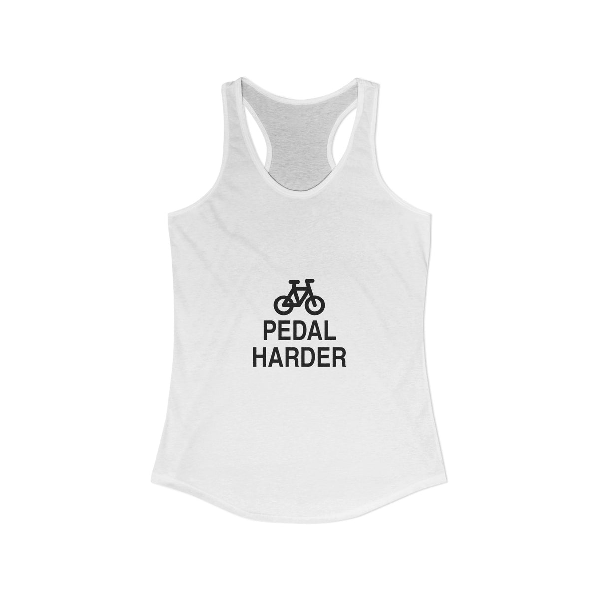 Pedal Harder Women's Racerback Tank