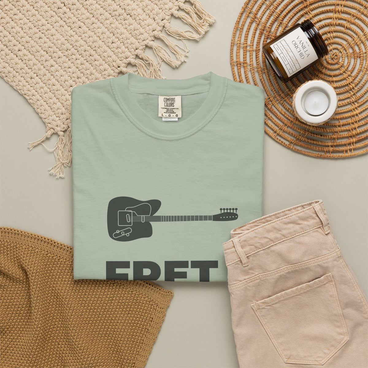 Fret Not | Axe-us Network Garment-Dyed Tee