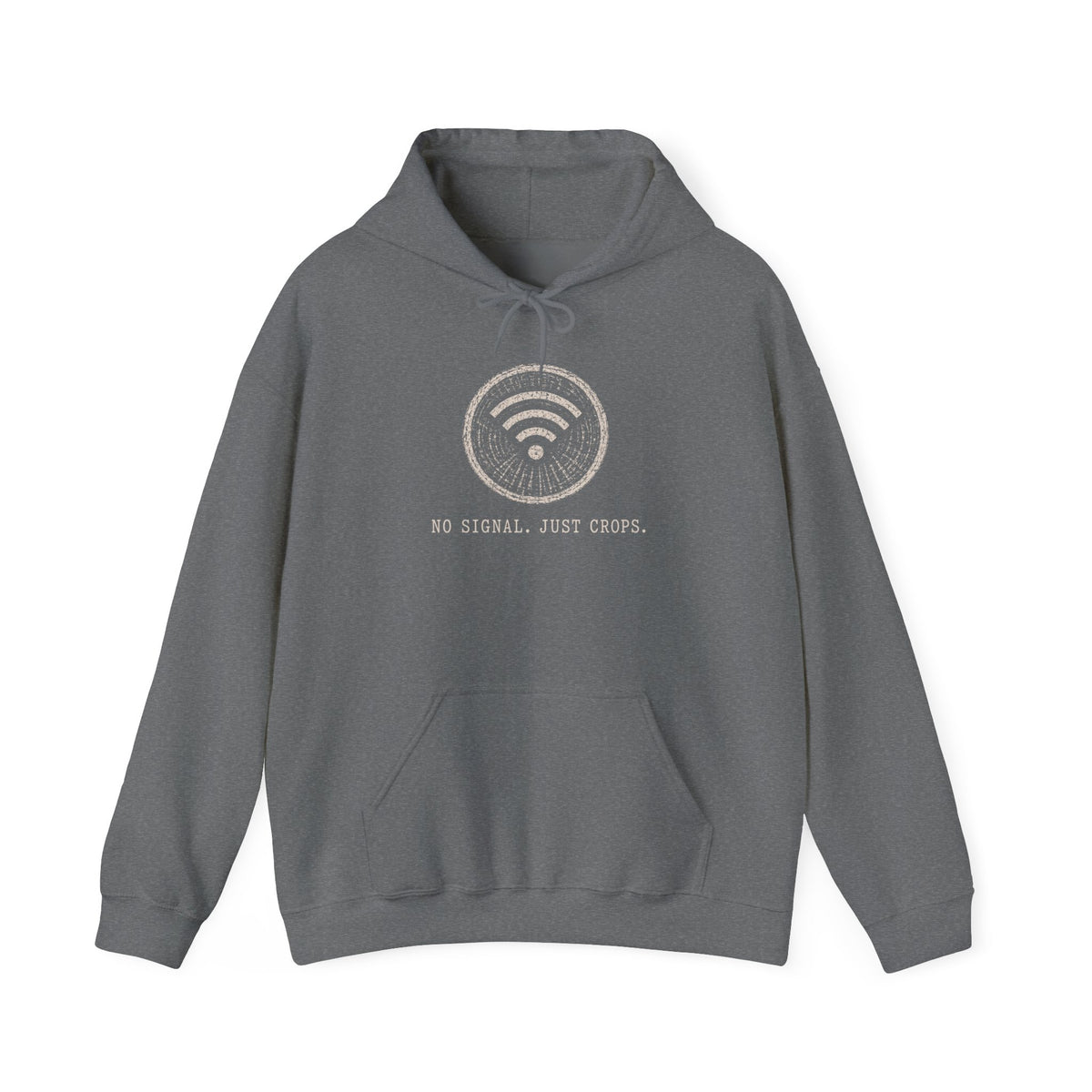 No Signal. Just Crops. Hoodie