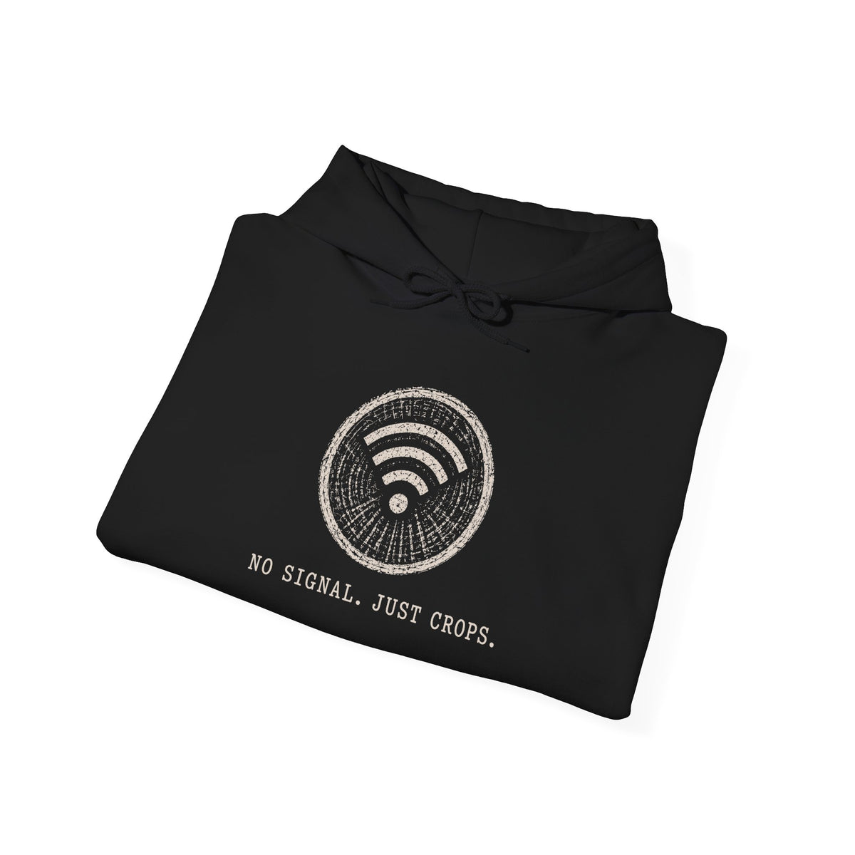 No Signal. Just Crops. Hoodie