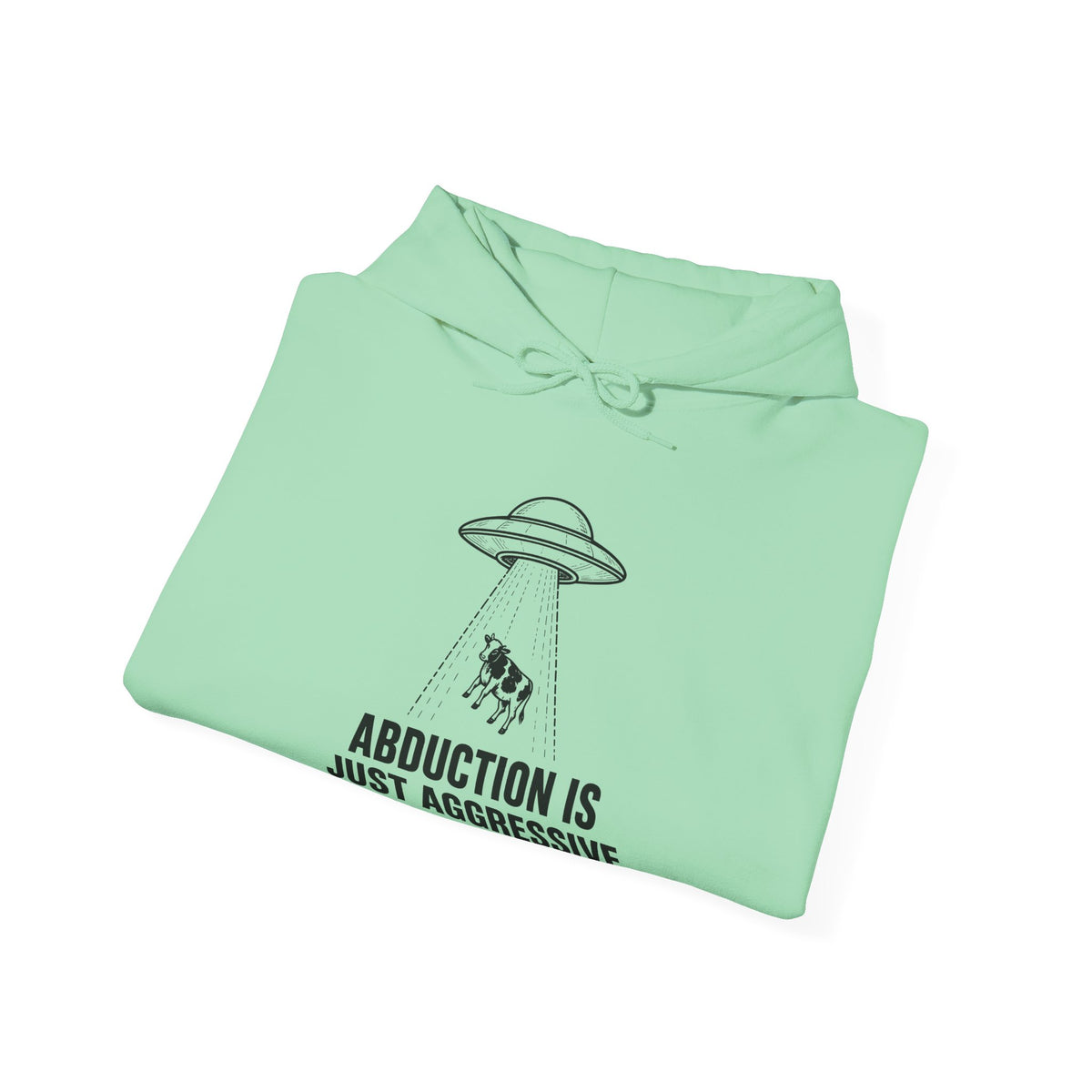 Abduction Is Just Aggressive Networking Hoodie