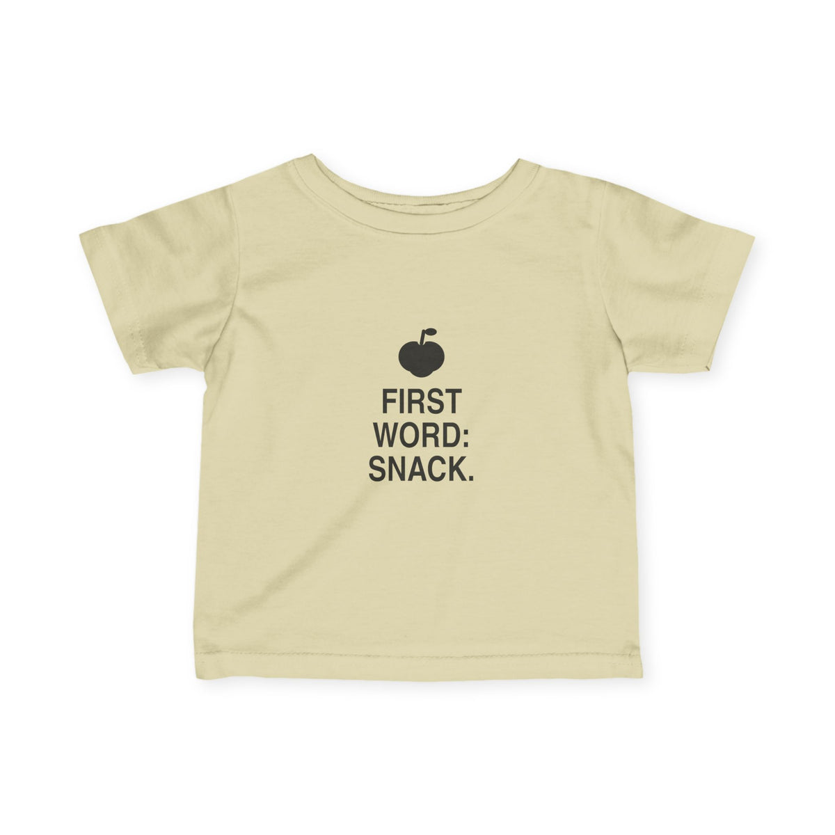 First Word: Snack | Tiny Opinions Baby Tee