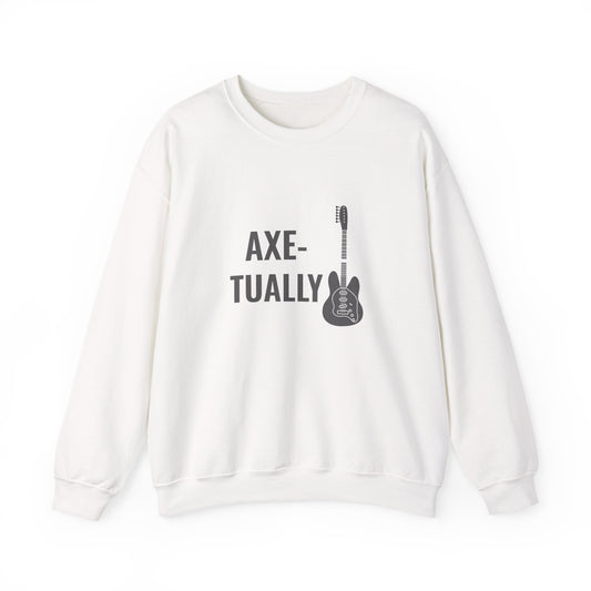 Axe-tually | Axe-us Network Crewneck Sweatshirt