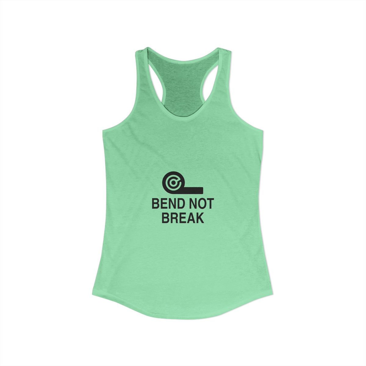 Bend Not Break Women's Racerback Tank