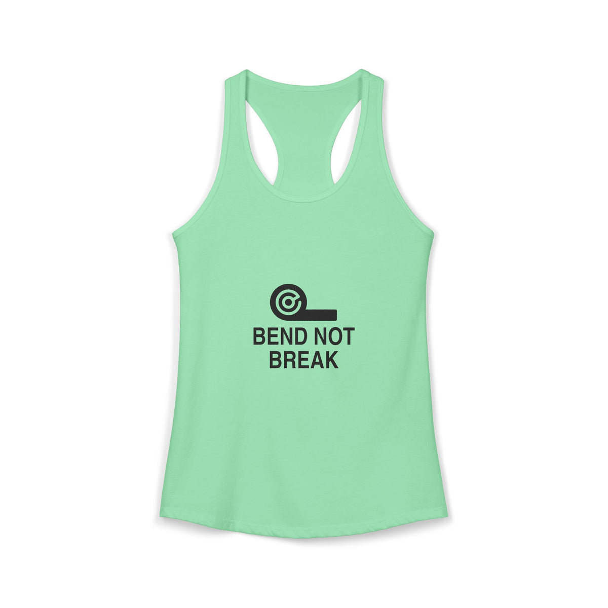 Bend Not Break Women's Racerback Tank
