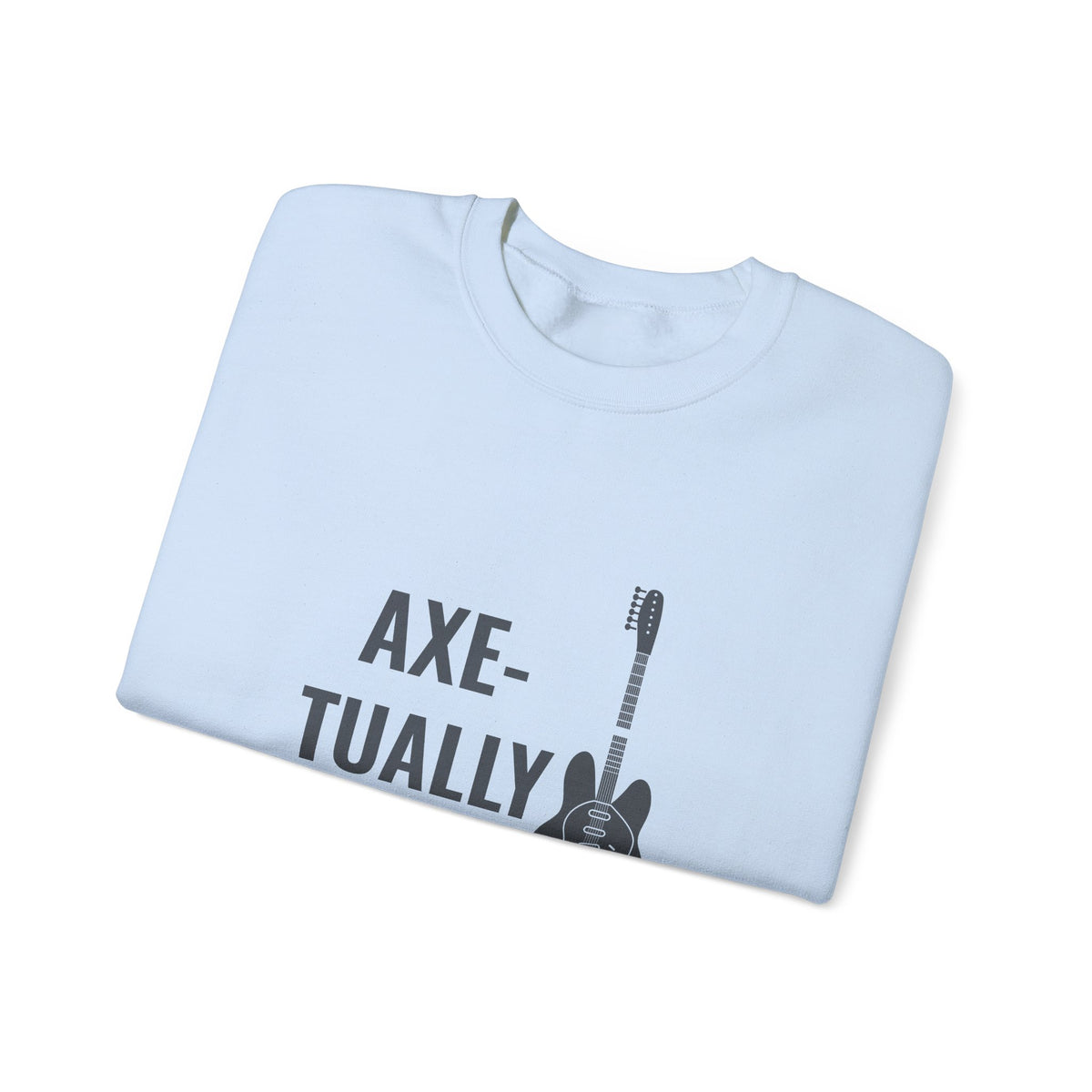 Axe-tually | Axe-us Network Crewneck Sweatshirt