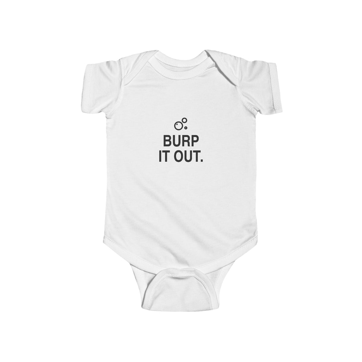 Burp It Out | Tiny Opinions Baby Bodysuit