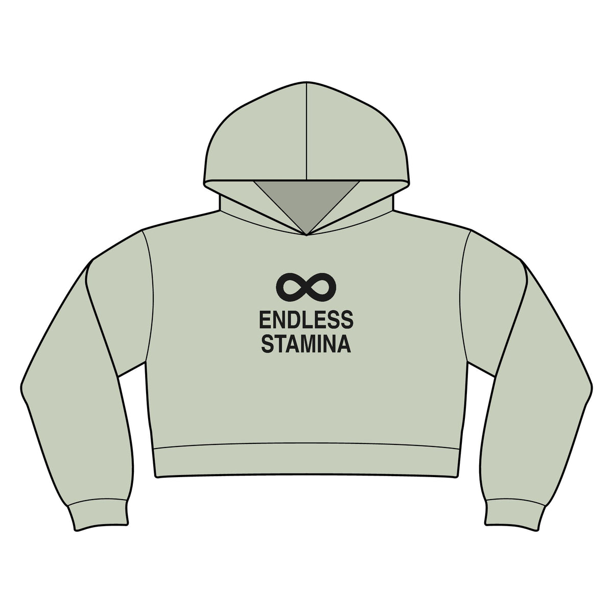 Endless Stamina Women's Crop Hoodie