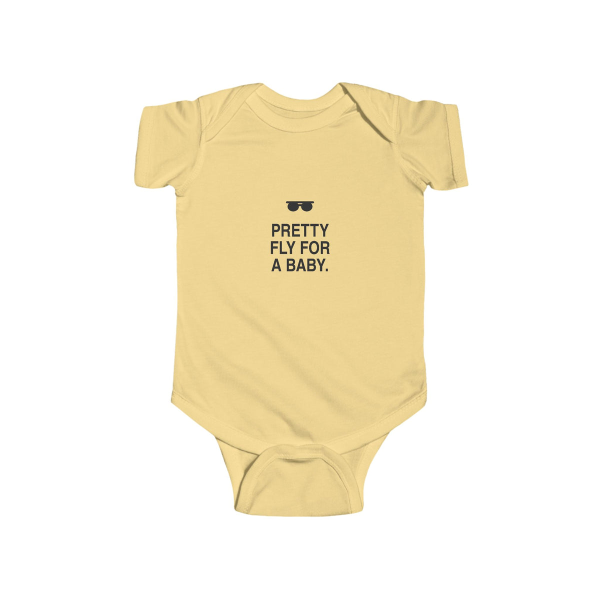 Pretty Fly For A Baby | Tiny Opinions Baby Bodysuit