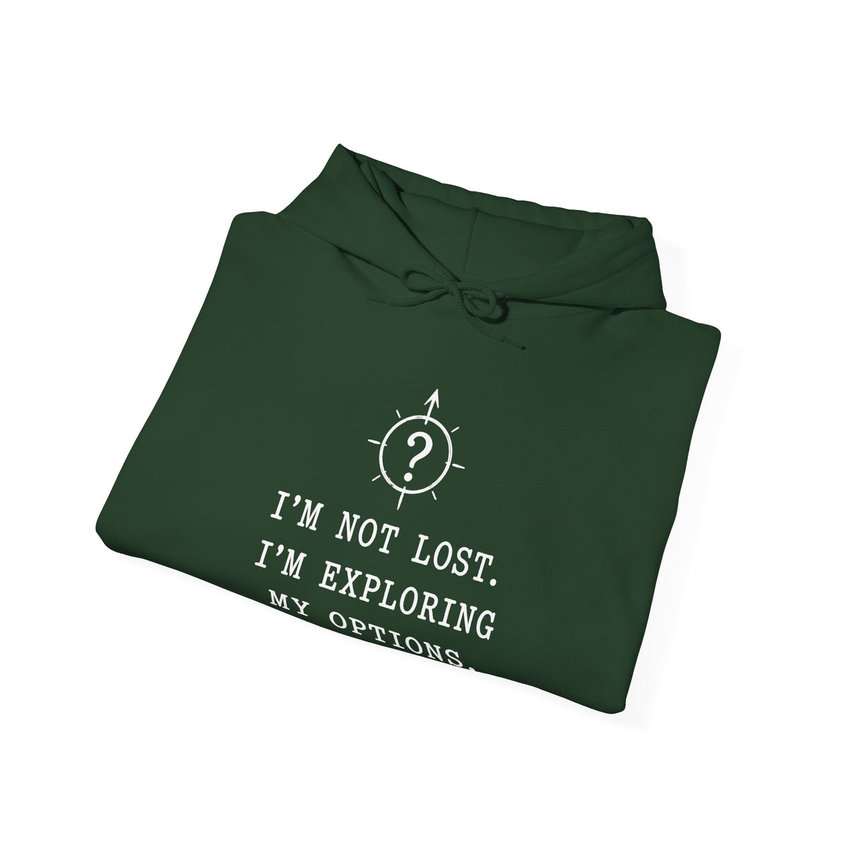 I'm Not Lost. I'm Exploring My Options. Hoodie