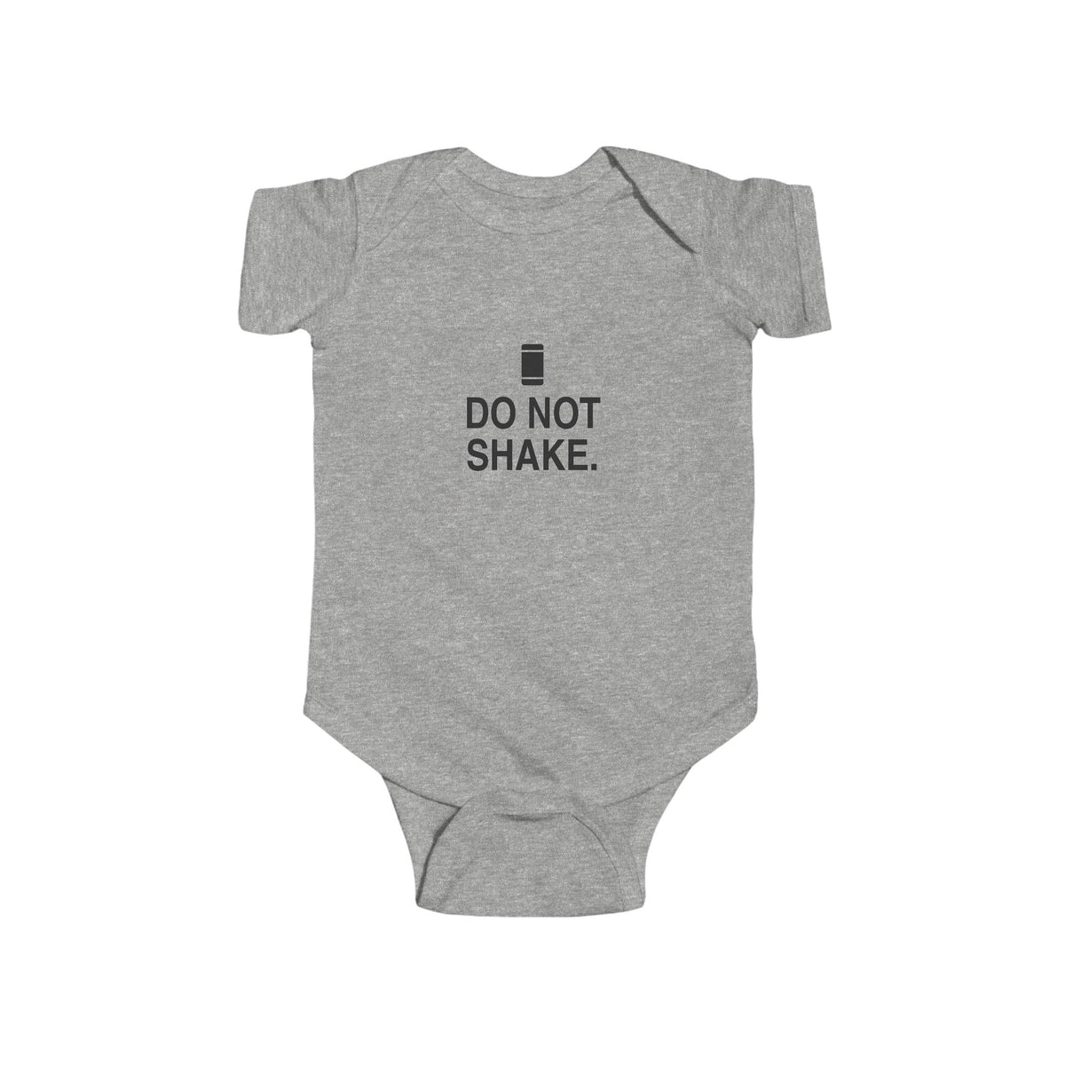 Do Not Shake | Tiny Opinions Baby Bodysuit