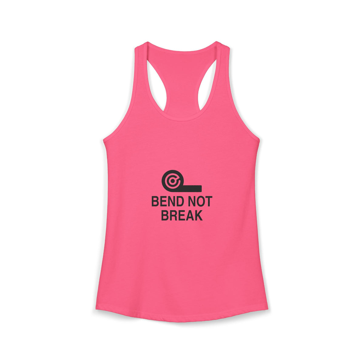 Bend Not Break Women's Racerback Tank