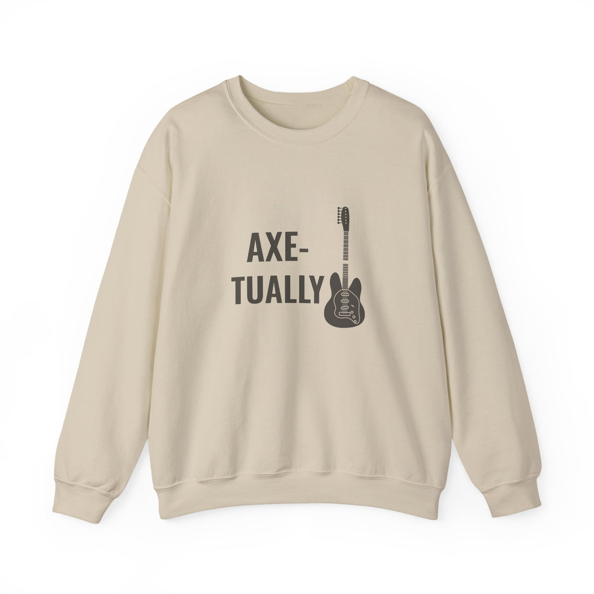 Axe-tually | Axe-us Network Crewneck Sweatshirt