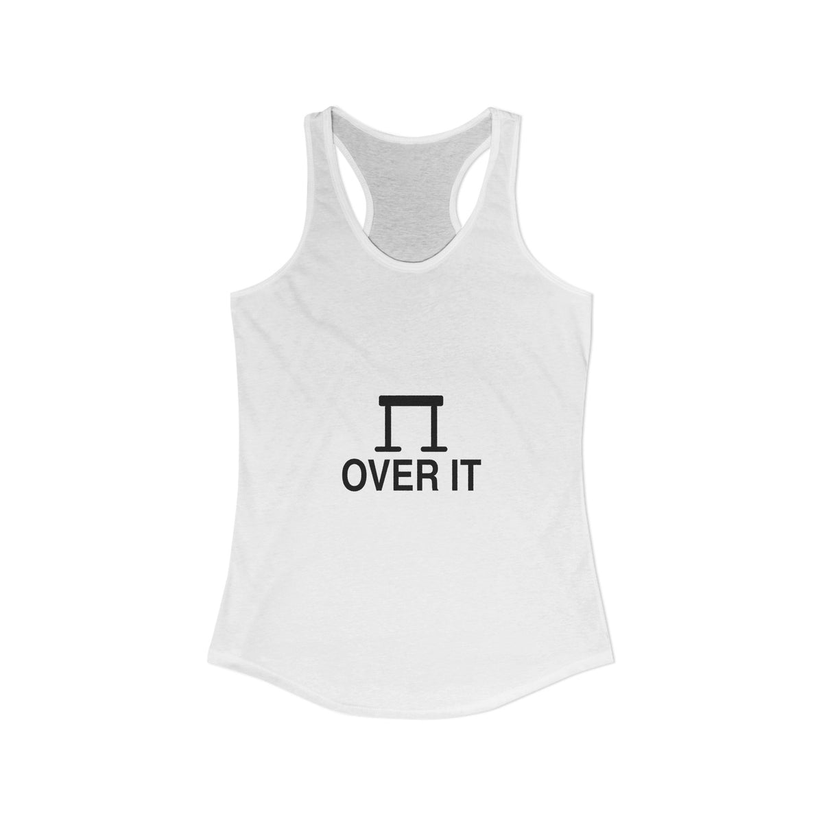 Over It Women's Racerback Tank