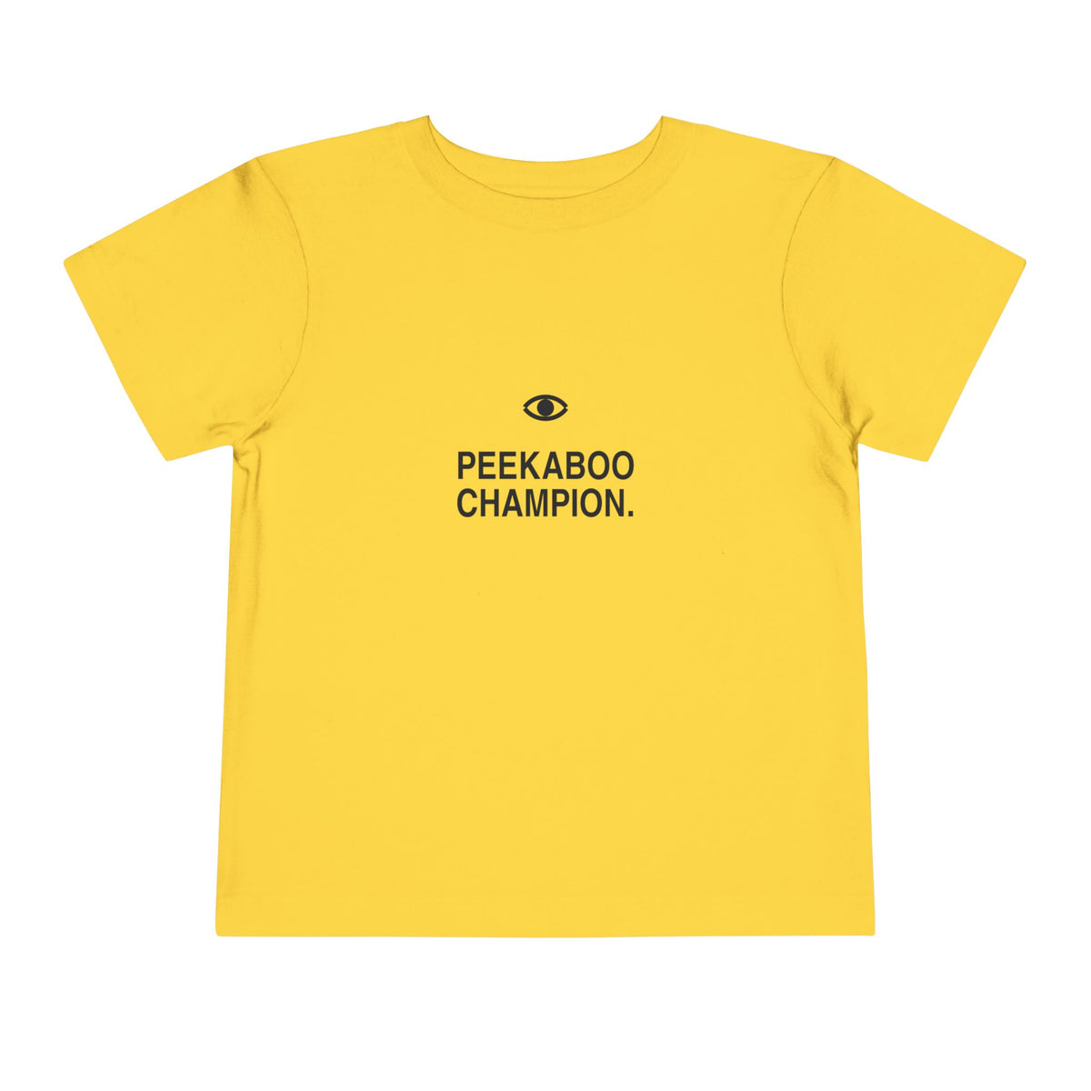 Peekaboo Champion | Tiny Opinions Toddler Tee